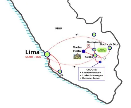 Gran Inmersión en Perú – Costa, Andes y Amazonía